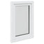 Kældervindue RISOR 60 x 90 cm PVC og glas Hvid