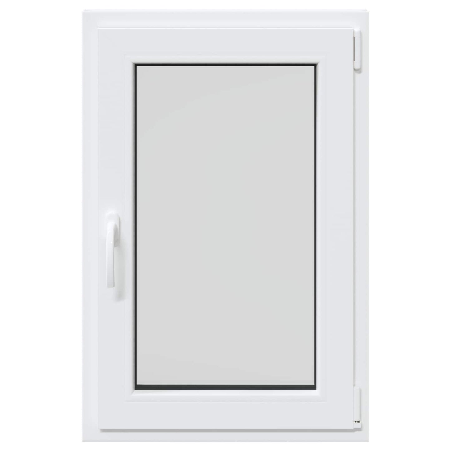 Kældervindue RISOR 60 x 90 cm PVC og glas Hvid