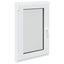 Kældervindue RISOR 60 x 90 cm PVC og glas Hvid