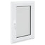 Kældervindue RISOR 60 x 100 cm PVC og glas Hvid