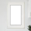 Kældervindue RISOR 60 x 100 cm PVC og glas Hvid