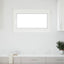 Kældervindue RISOR 100 x 50 cm PVC og glas Hvid