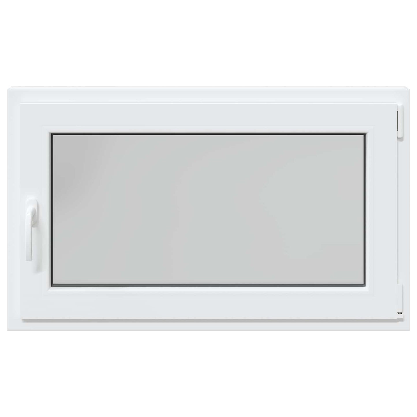 Kældervindue RISOR 100 x 70 cm PVC og glas Hvid