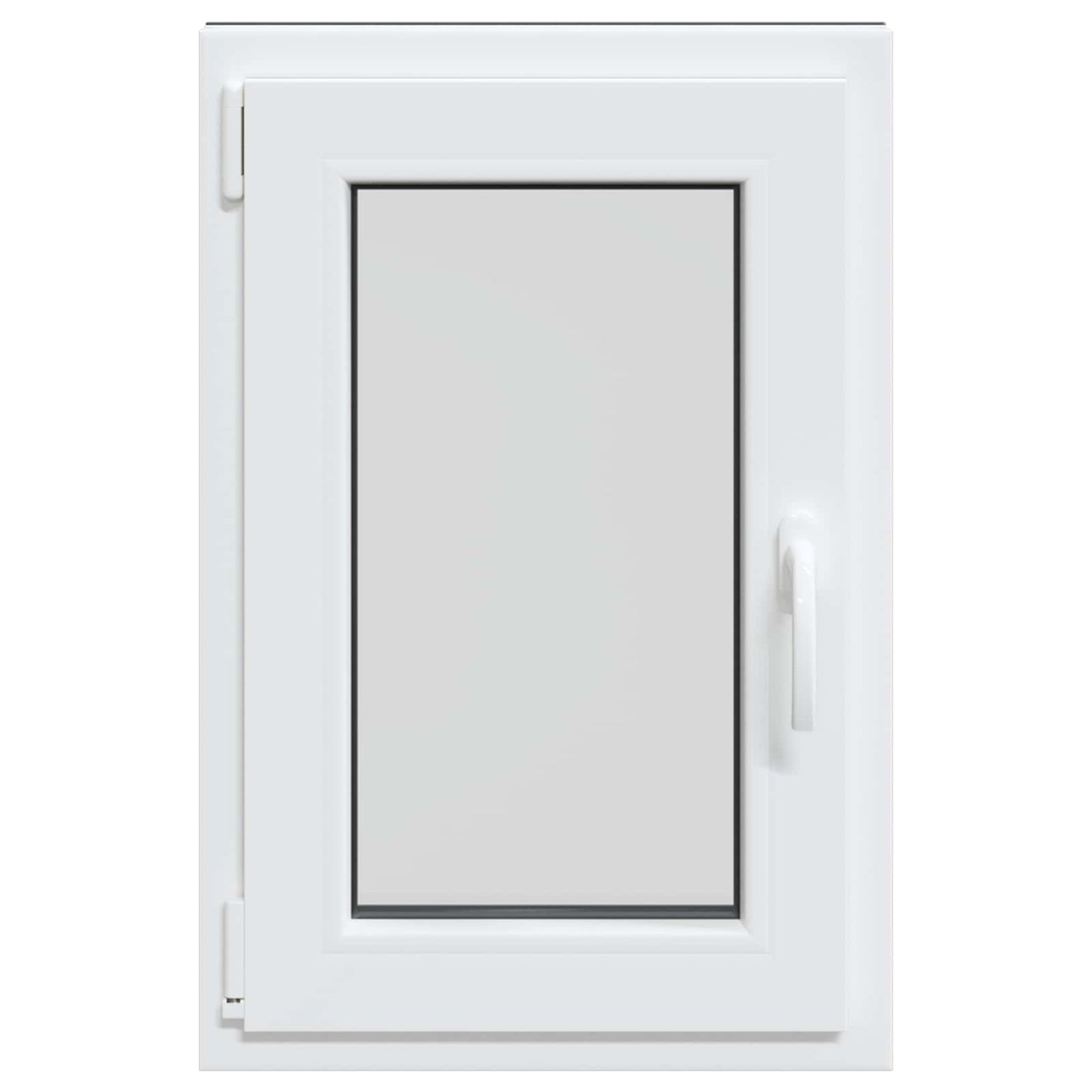 Kældervindue RISOR 50 x 75 cm PVC og glas Antracit