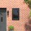 Kældervindue RISOR 60 x 90 cm PVC og glas Antracit