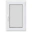 Kældervindue RISOR 60 x 90 cm PVC og glas Antracit