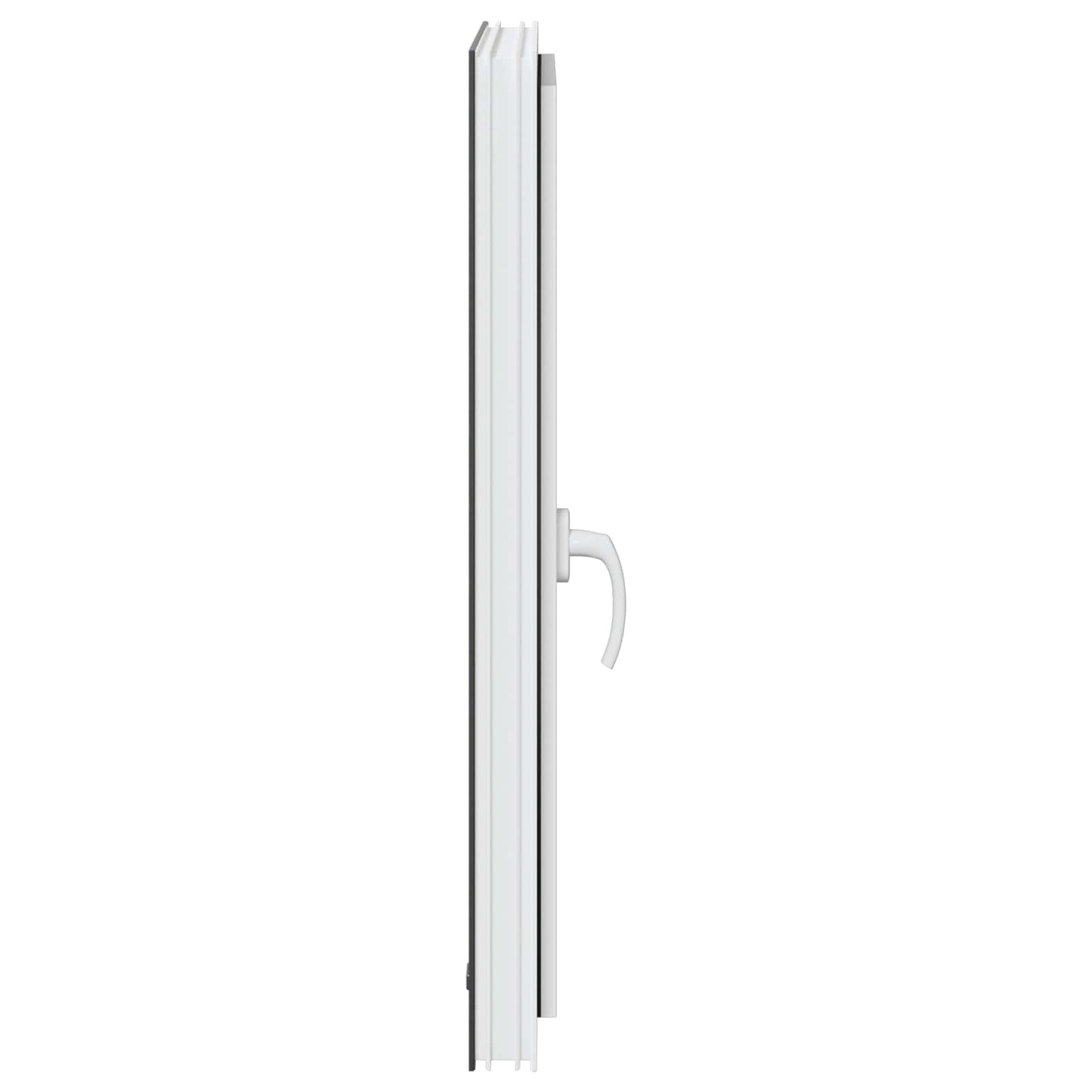 Kældervindue RISOR 60 x 90 cm PVC og glas Antracit