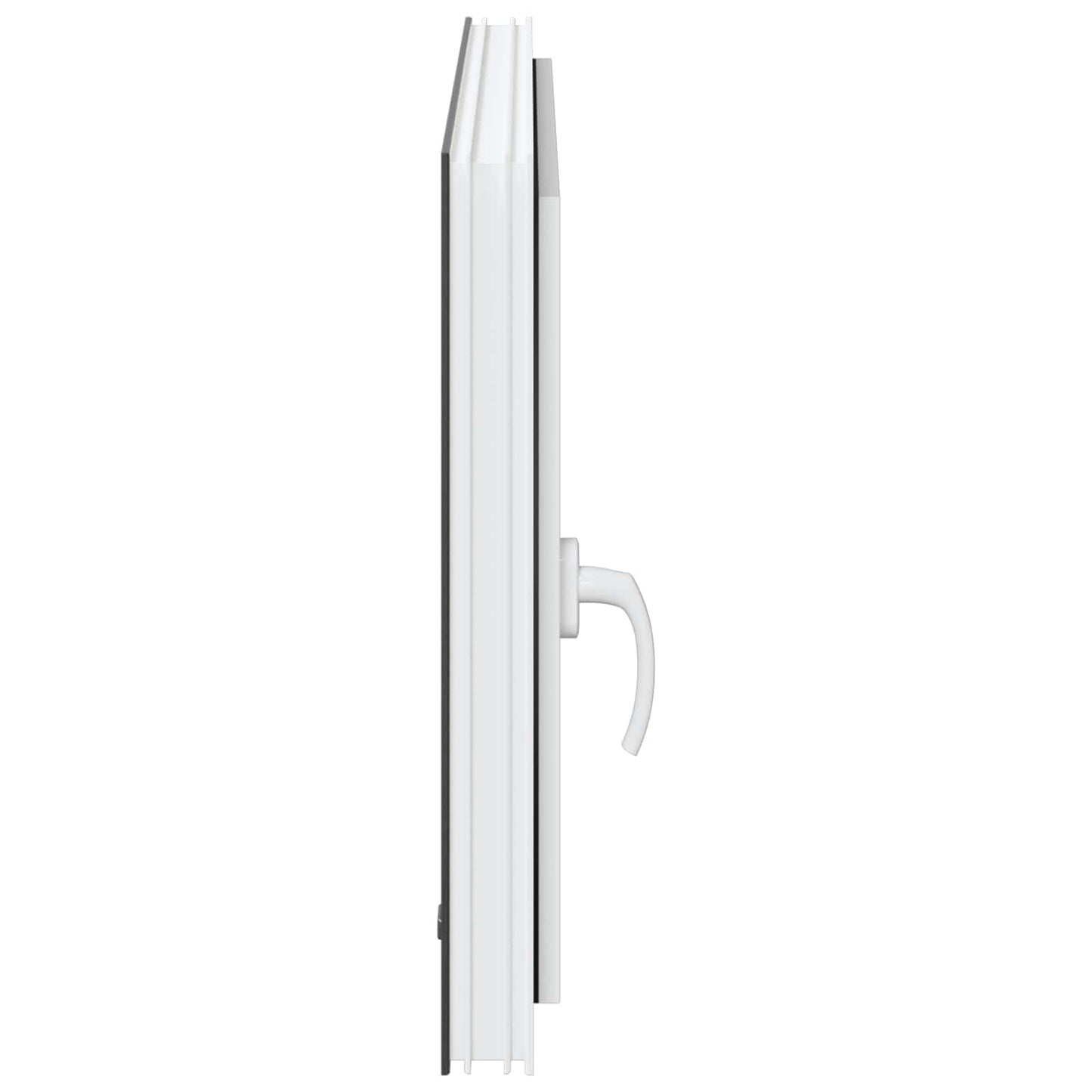 Kældervindue RISOR 90 x 60 cm PVC og glas Antracit