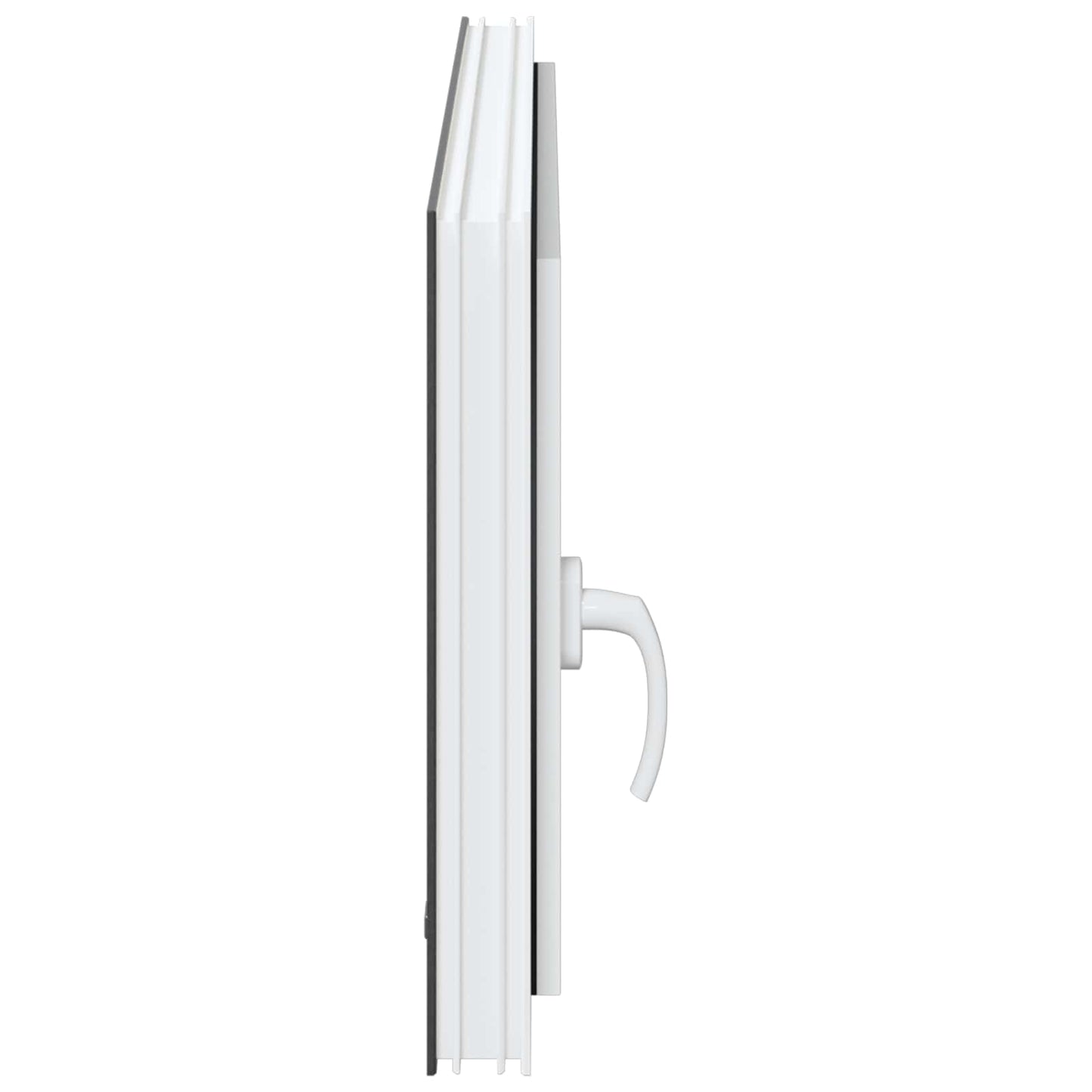 Kældervindue RISOR 100 x 50 cm PVC og glas Antracit