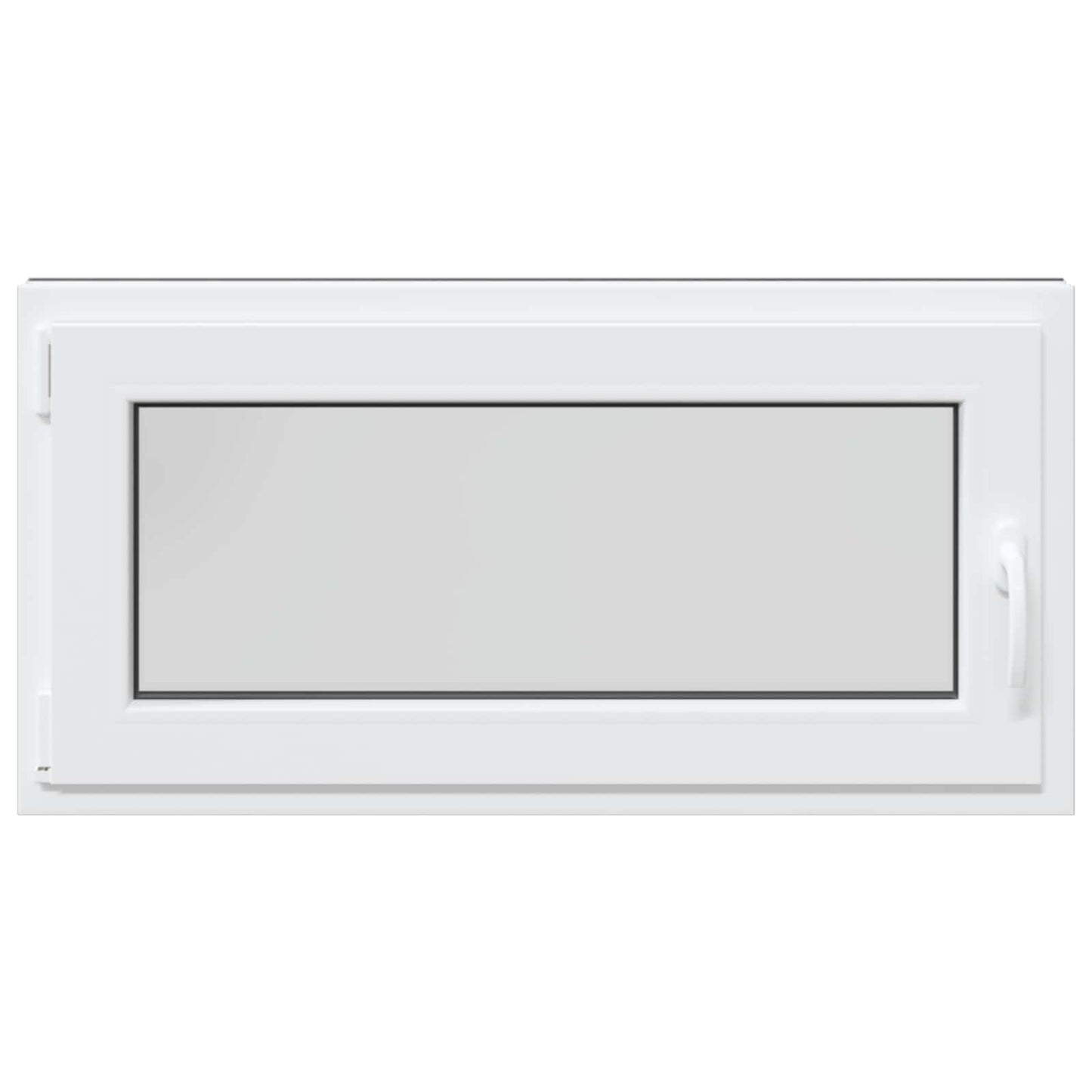 Kældervindue RISOR 100 x 50 cm PVC og glas Antracit