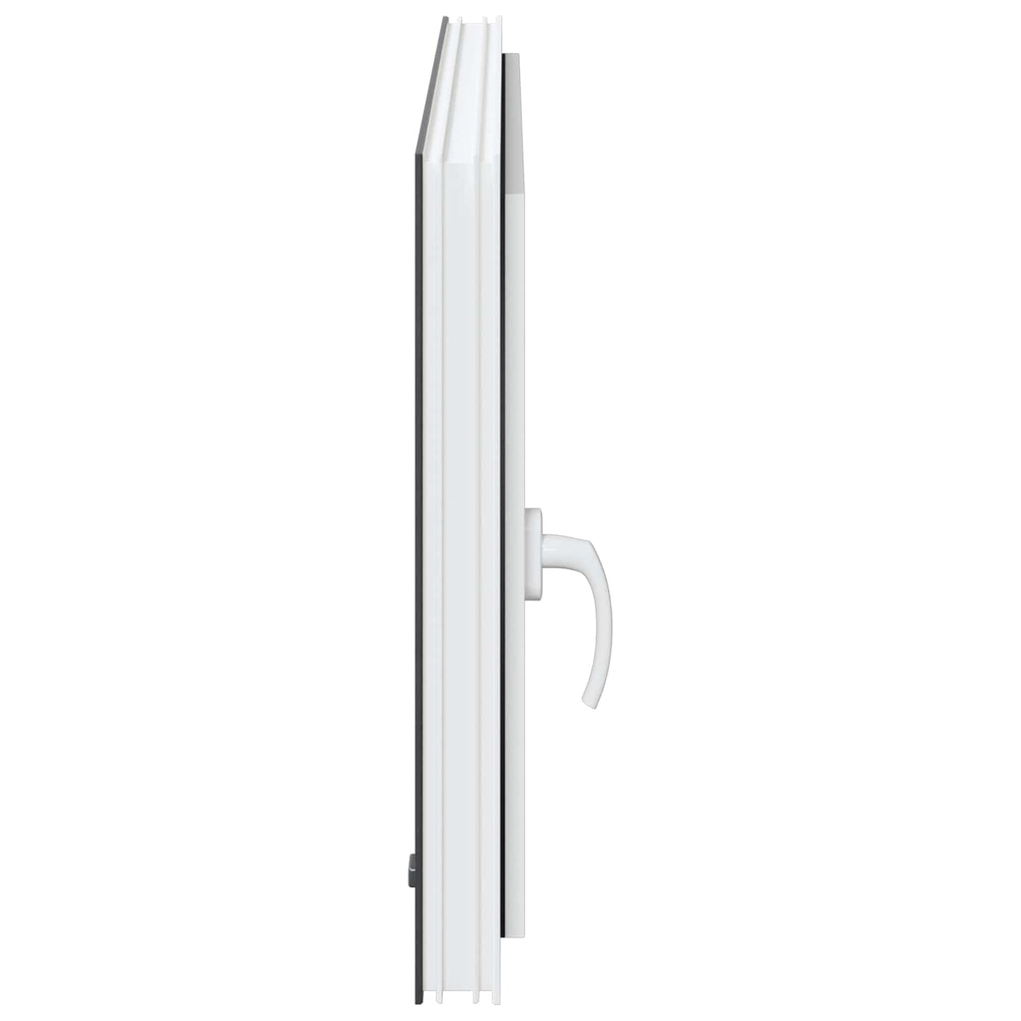 Kældervindue RISOR 100 x 60 cm PVC og glas Antracit