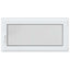 Kældervindue RISOR 120 x 60 cm PVC og glas Antracit