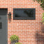 Kældervindue RISOR 120 x 60 cm PVC og glas Antracit