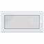 Kældervindue RISOR 120 x 60 cm PVC og glas Antracit