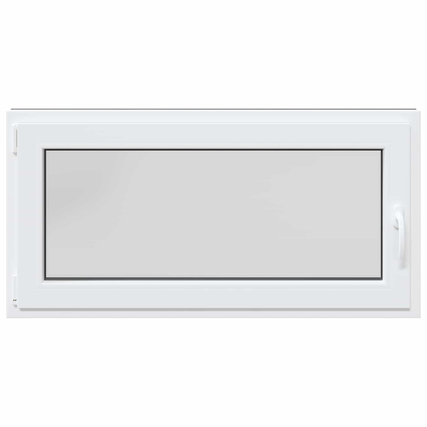 Kældervindue RISOR 120 x 60 cm PVC og glas Antracit