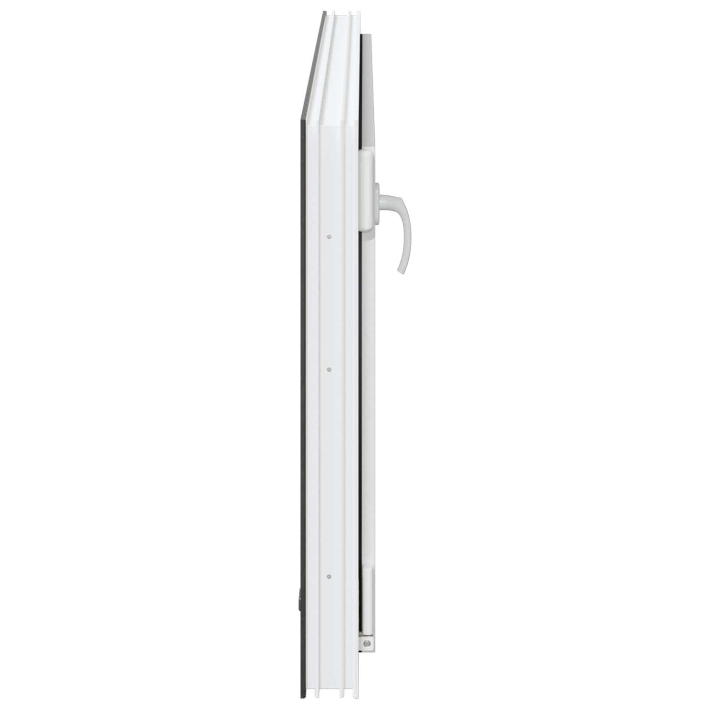 Kældervindue RISOR 120 x 60 cm PVC og glas Antracit
