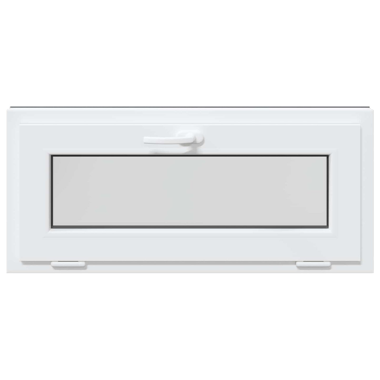 Kældervindue RISOR 90 x 40 cm PVC og glas Antracit