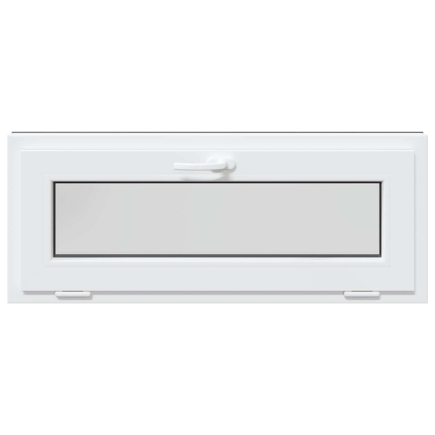 Kældervindue RISOR 110 x 40 cm PVC og glas Antracit