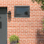 Kældervindue RISOR 60 x 100 cm PVC og glas Antracit
