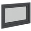 Kældervindue RISOR 80 x 70 cm PVC og glas Antracit