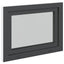 Kældervindue RISOR 90 x 70 cm PVC og glas Antracit