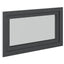 Kældervindue RISOR 100 x 70 cm PVC og glas Antracit