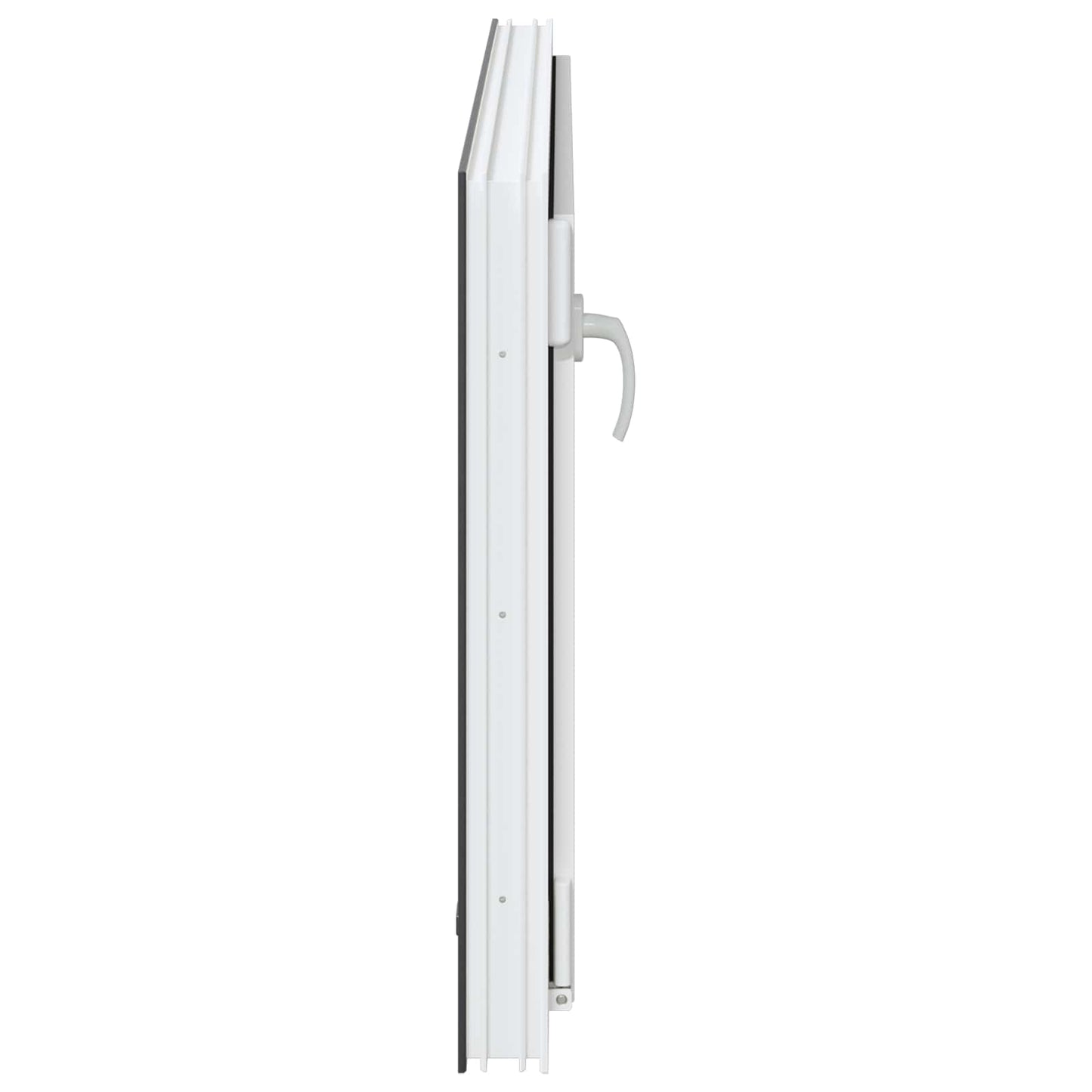 Kældervindue RISOR 110 x 50 cm PVC og glas Antracit