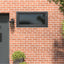 Kældervindue RISOR 120 x 60 cm PVC og glas Antracit