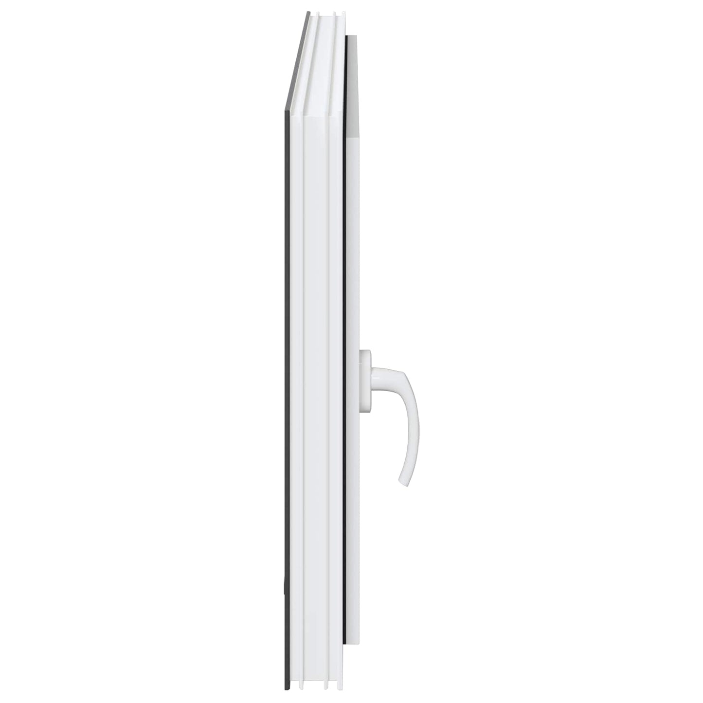 Kældervindue RISOR 120 x 60 cm PVC og glas Antracit