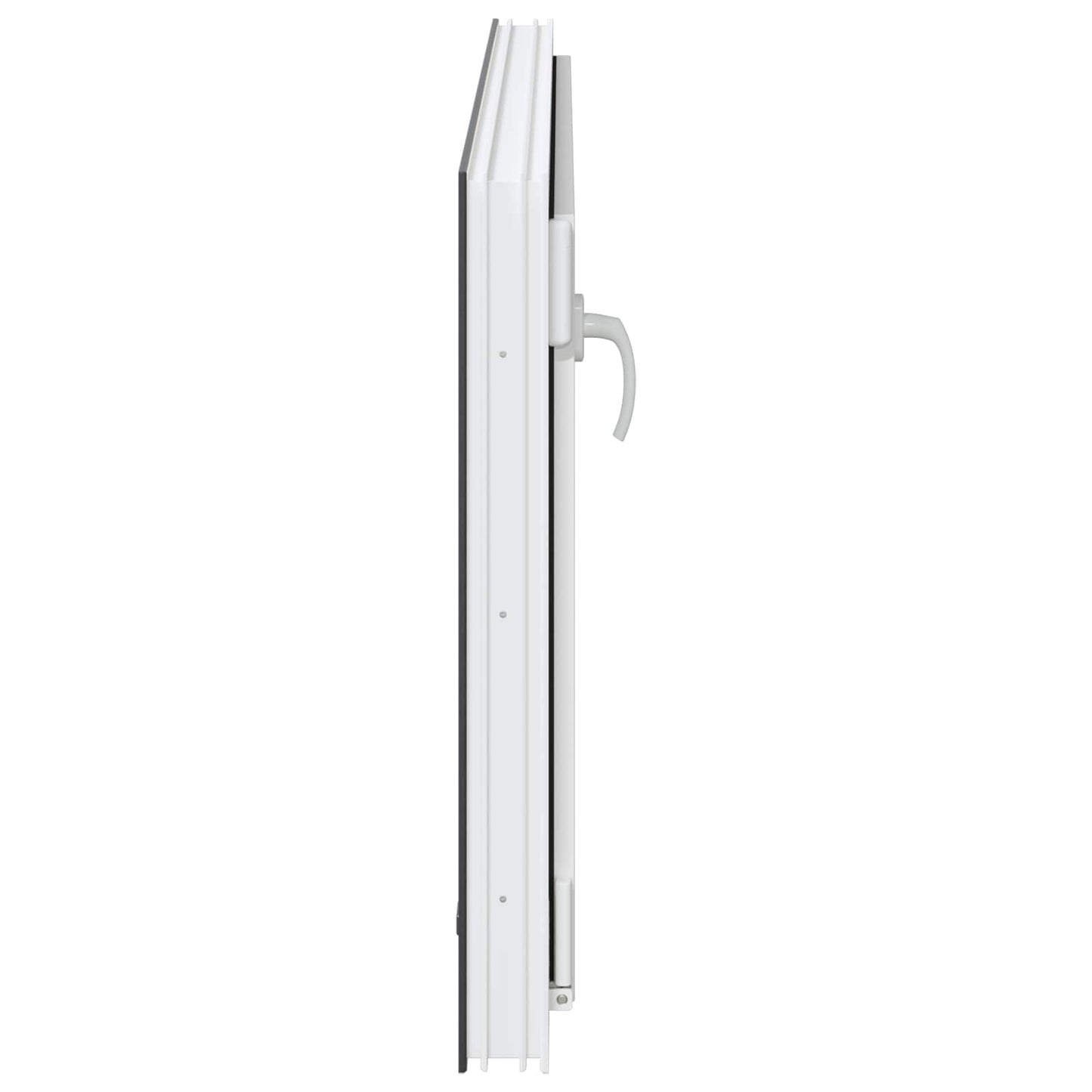 Kældervindue RISOR 120 x 60 cm PVC og glas Antracit