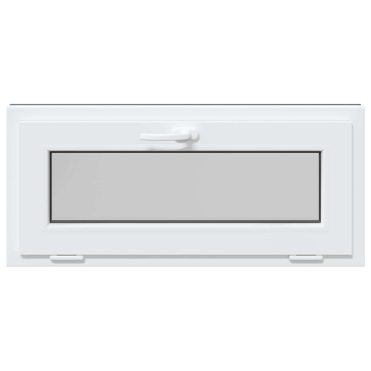 Kældervindue RISOR 90 x 40 cm PVC og glas Antracit