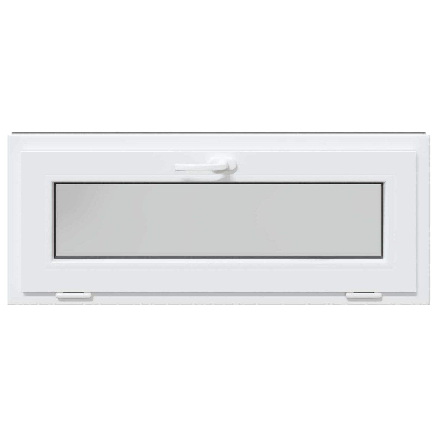 Kældervindue RISOR 100 x 40 cm PVC og glas Antracit
