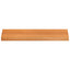 Trappetrin 2 stk. 80 x 30 x 2 cm Lys Brun Solid bøg