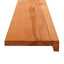 Trappetrin 2 stk. 80 x 30 x 2 cm Lys Brun Solid bøg