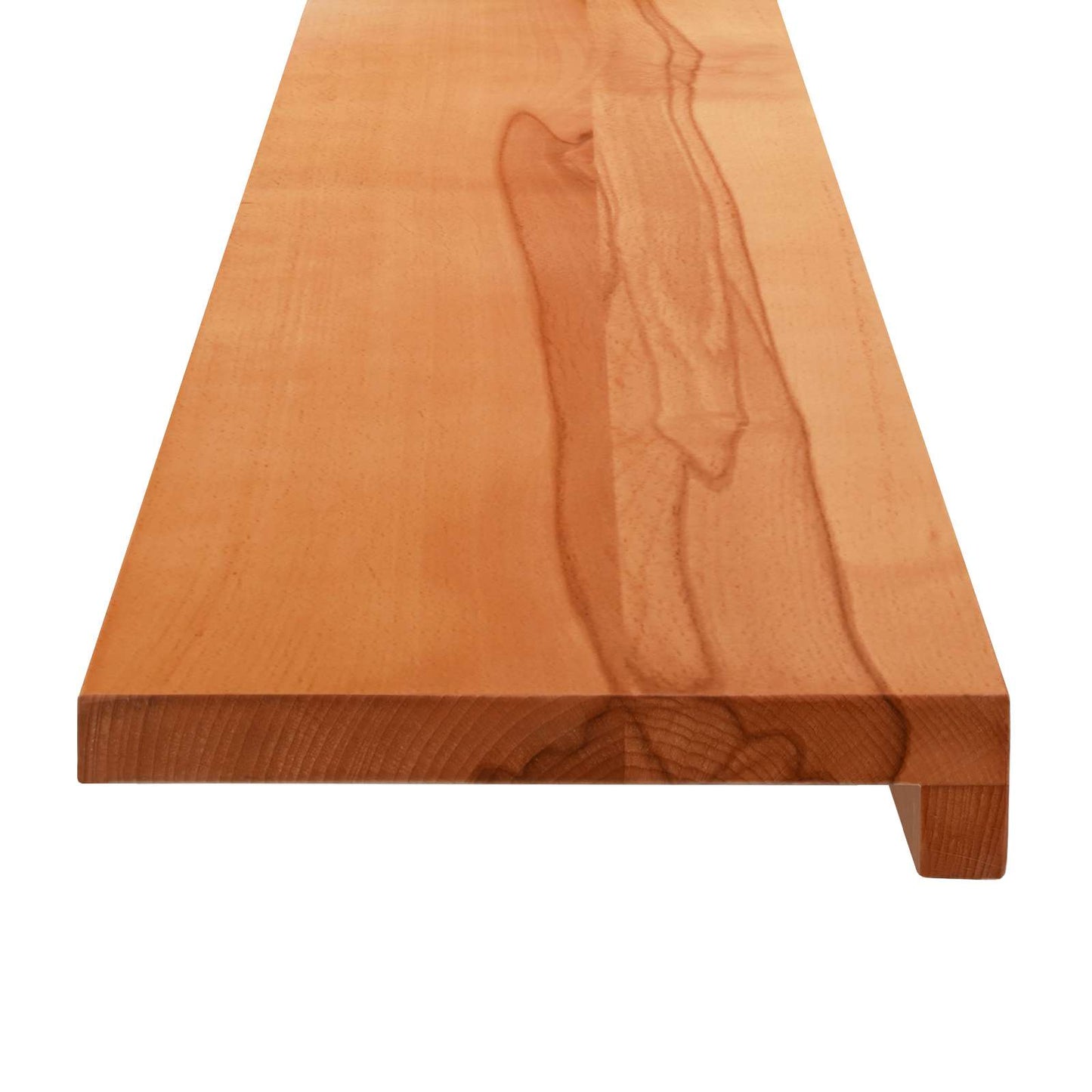 Trappetrin 2 stk. 80 x 30 x 2 cm Lys Brun Solid bøg