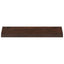 Trappetrin 2 stk. 80 x 25 x 2 cm Mørk Brun Solid bøg