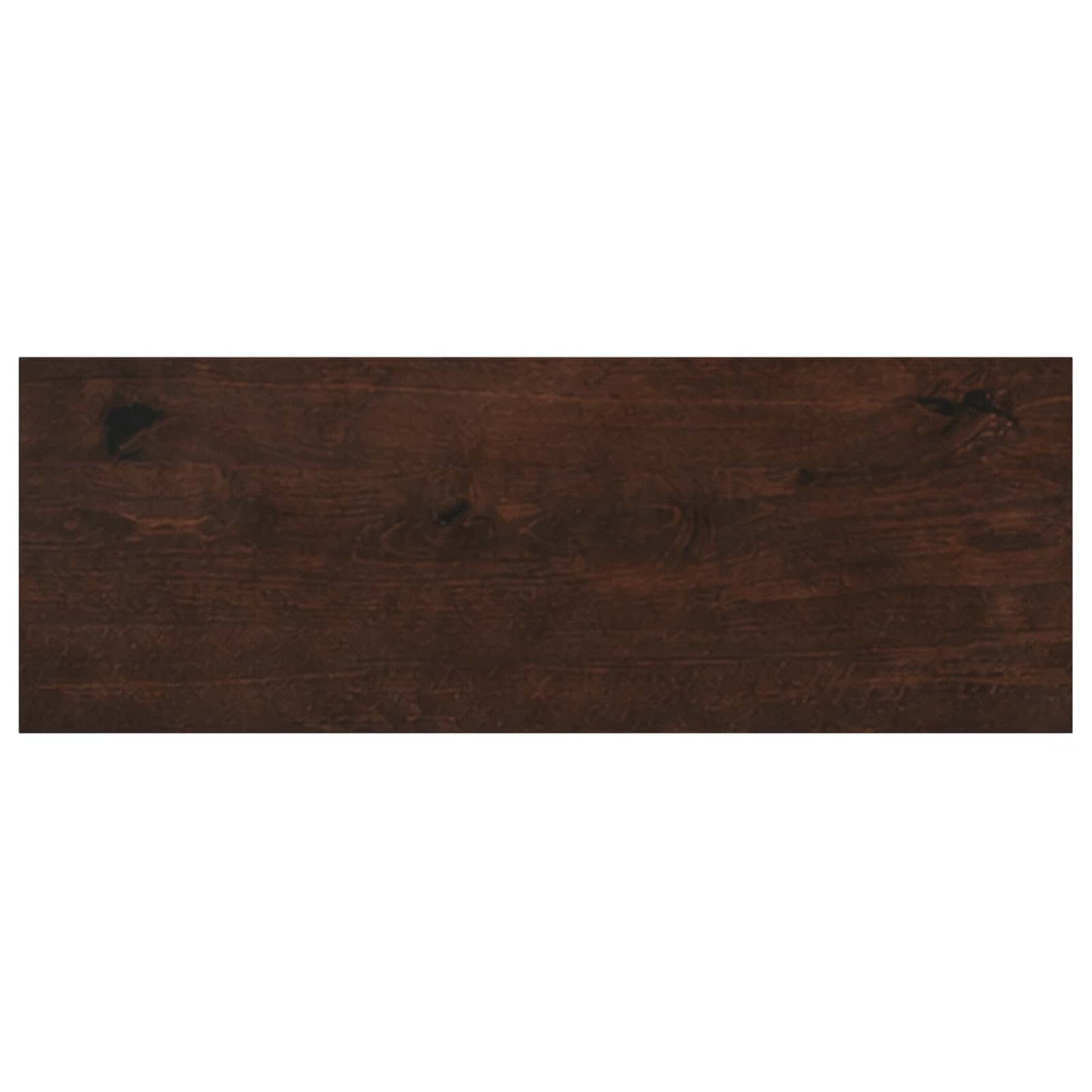 Trappetrin 2 stk. 80 x 25 x 2 cm Mørk Brun Solid bøg