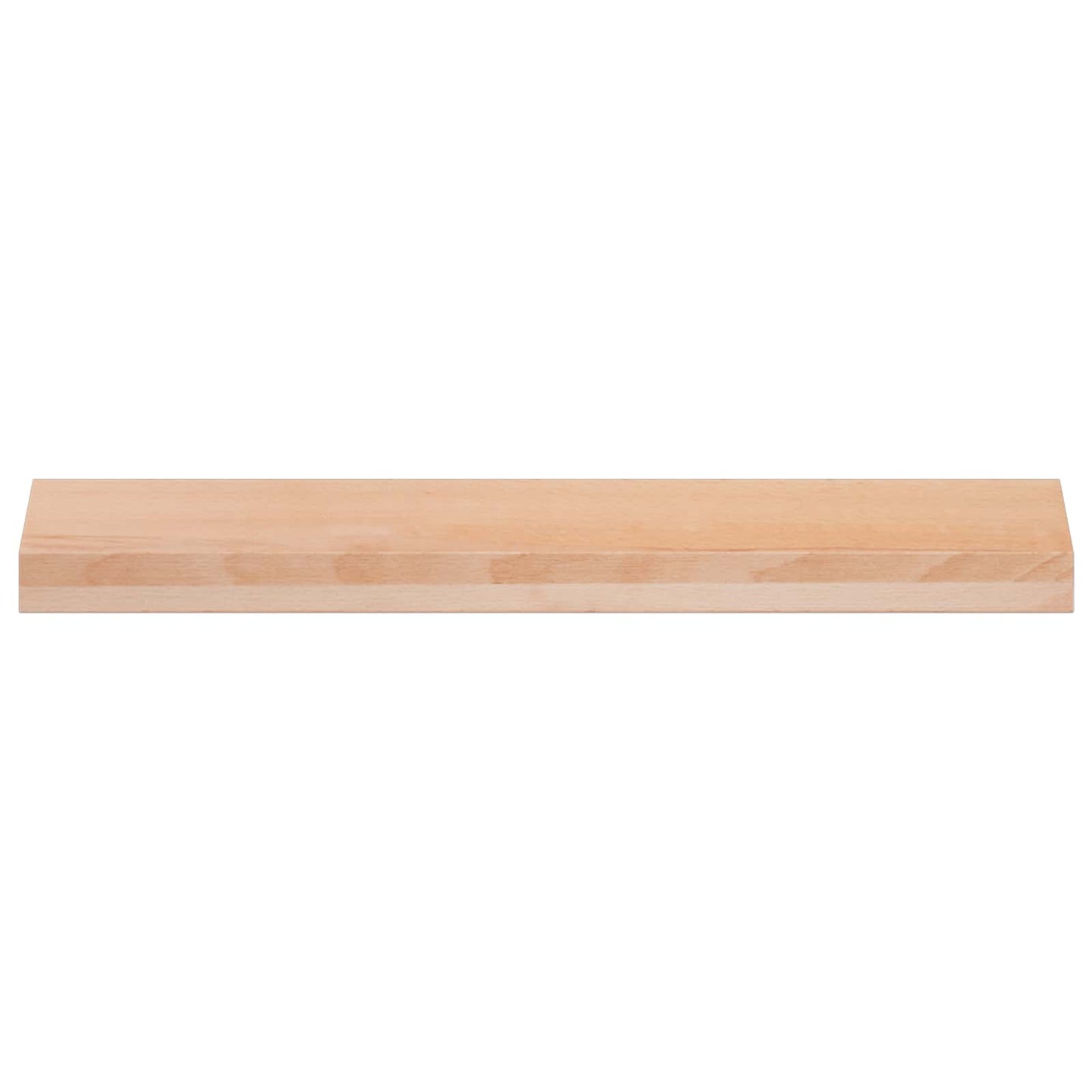Vindueskarme 2 stk. Naturfarvet 70 x 15 x 2 cm Solid bøg