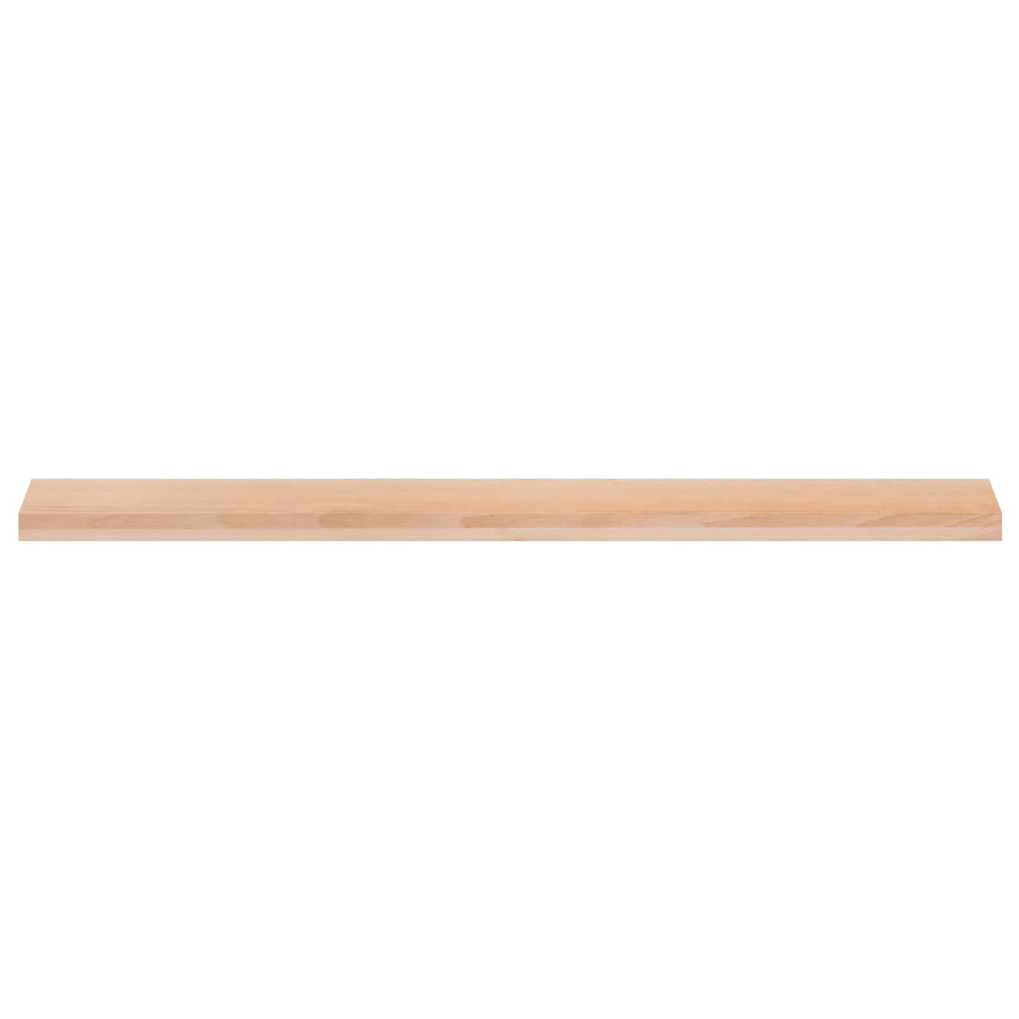 Vindueskarme 2 stk. Naturfarvet 140 x 15 x 2 cm Solid bøg