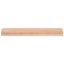 Vindueskarme 2 stk. Naturfarvet 70 x 20 x 2 cm Solid bøg