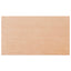 Vindueskarme 2 stk. Naturfarvet 80x 40 x 2 cm Solid bøg