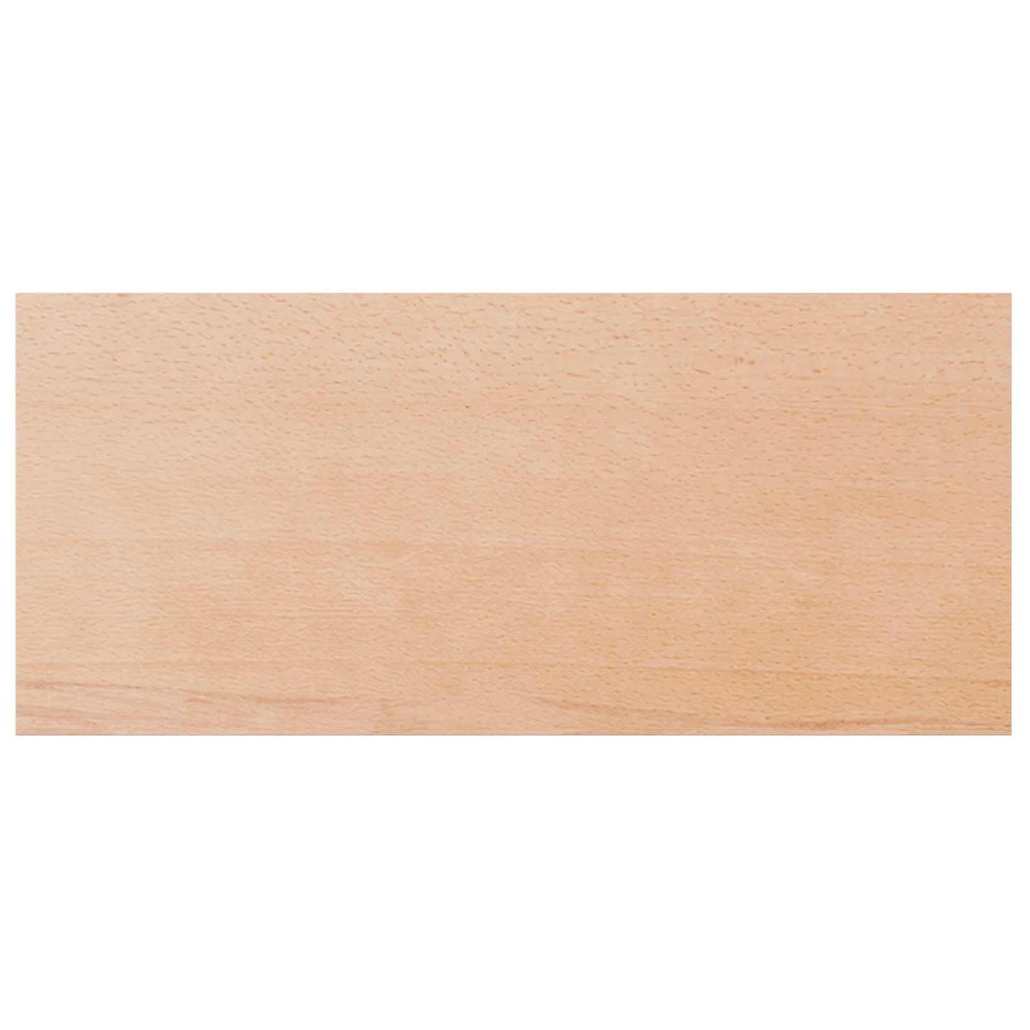 Vindueskarme 2 stk. Naturfarvet 100 x 40 x 2 cm Solid bøg