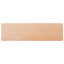Vindueskarme 2 stk. Naturfarvet 140 x 40 x 2 cm Solid bøg