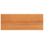 Vindueskarme 2 stk. Lys Brun 120 x 40 x 2 cm Solid bøg