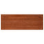 Vindueskarme 2 stk. Brun 110 x 40 x 2 cm Solid bøg