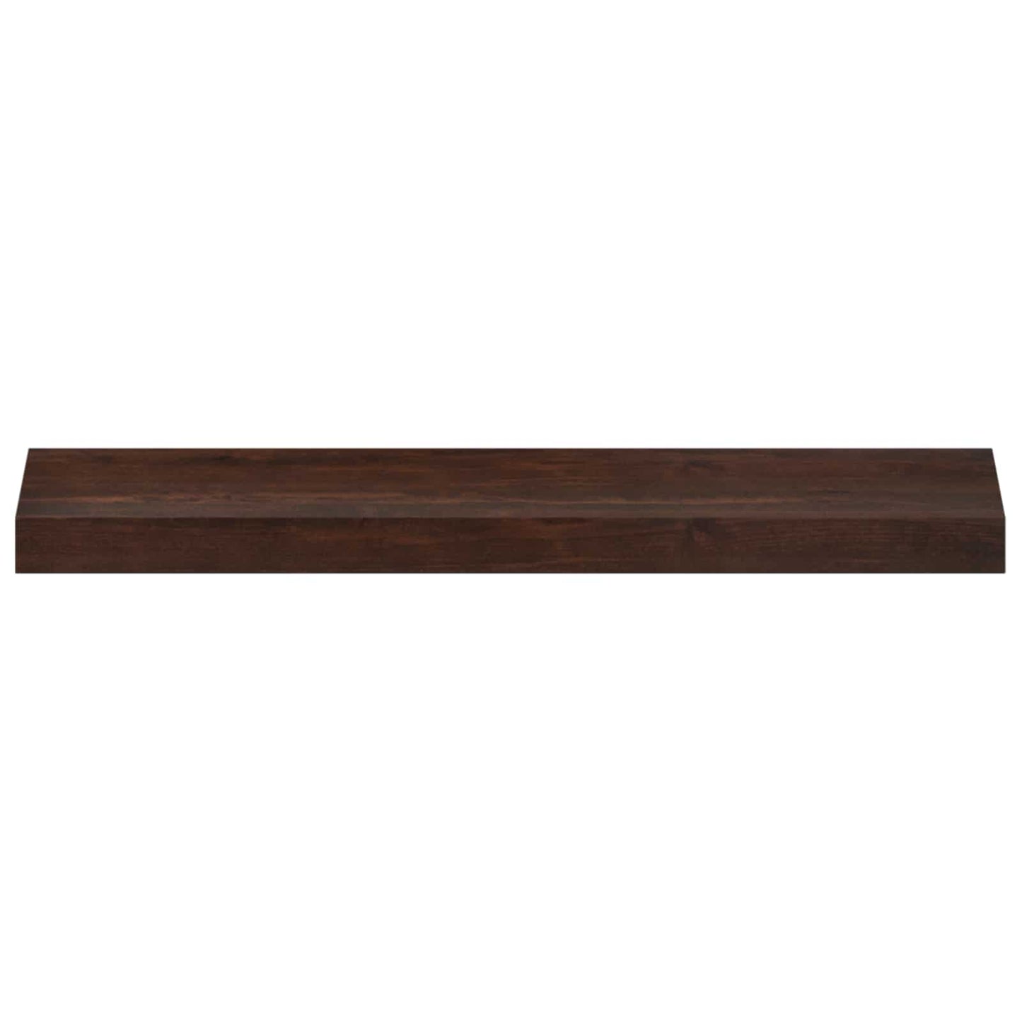 Vindueskarme 2 stk. Mørk Brun 70 x 15 x 2 cm Solid bøg