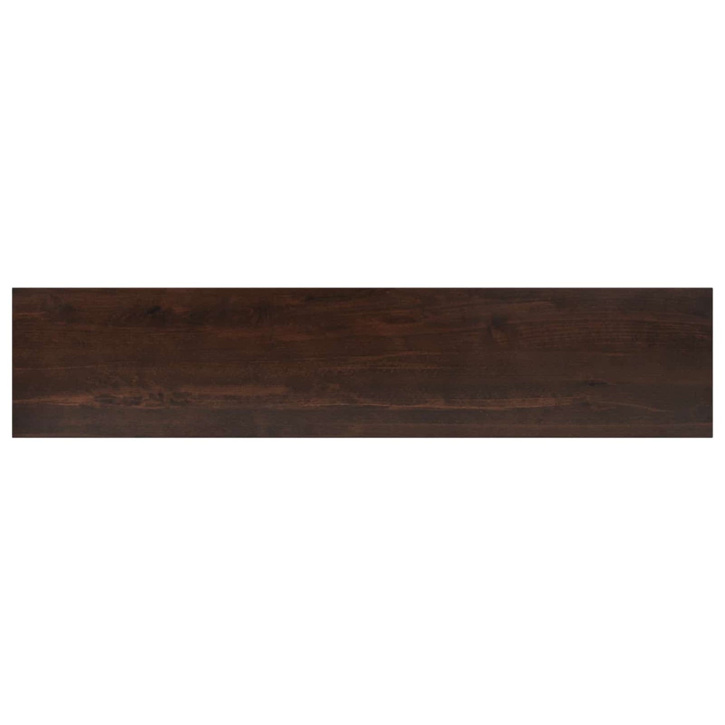 Vindueskarme 2 stk. Mørk Brun 80x 20 x 2 cm Solid bøg
