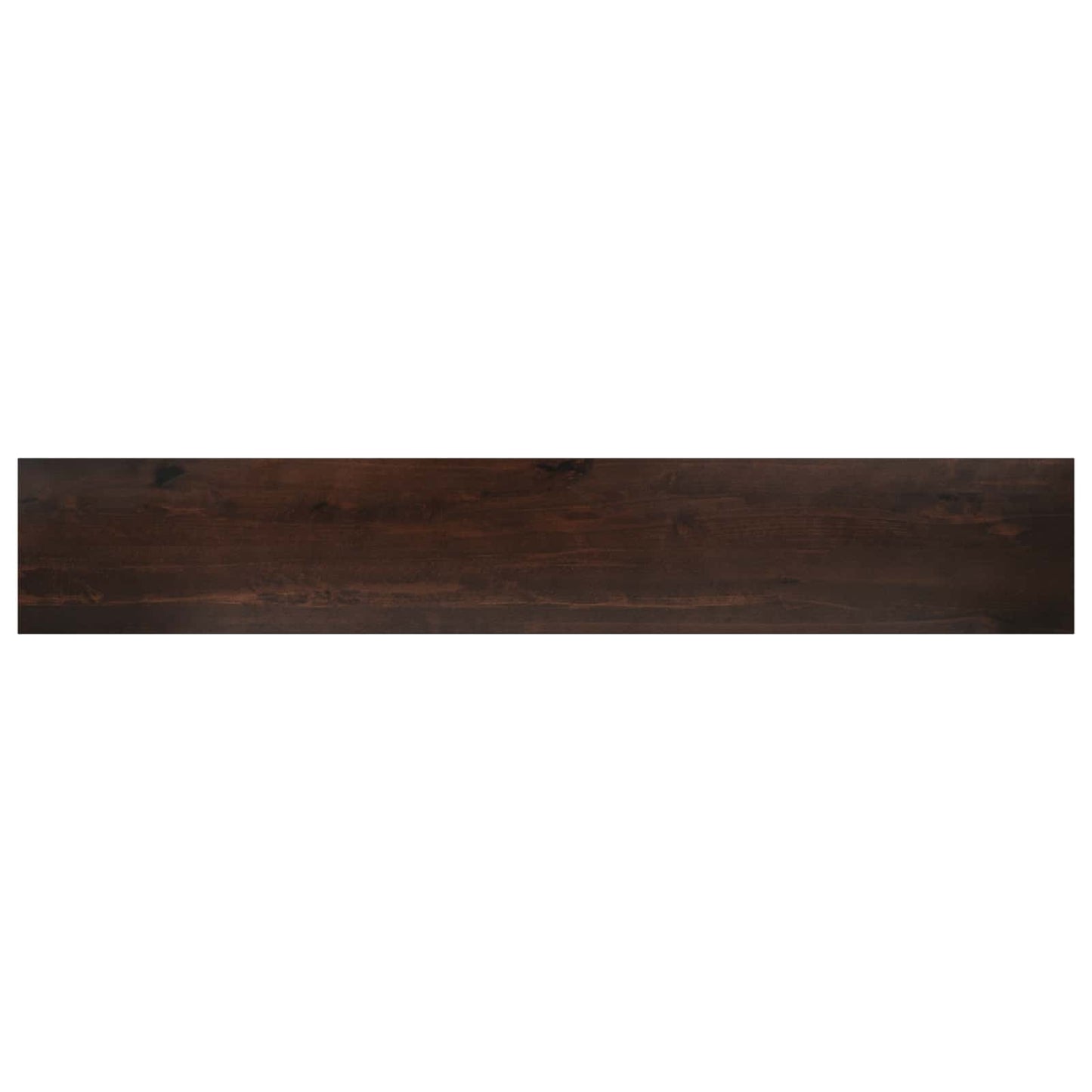 Vindueskarme 2 stk. Mørk Brun 90 x 20 x 2 cm Solid bøg