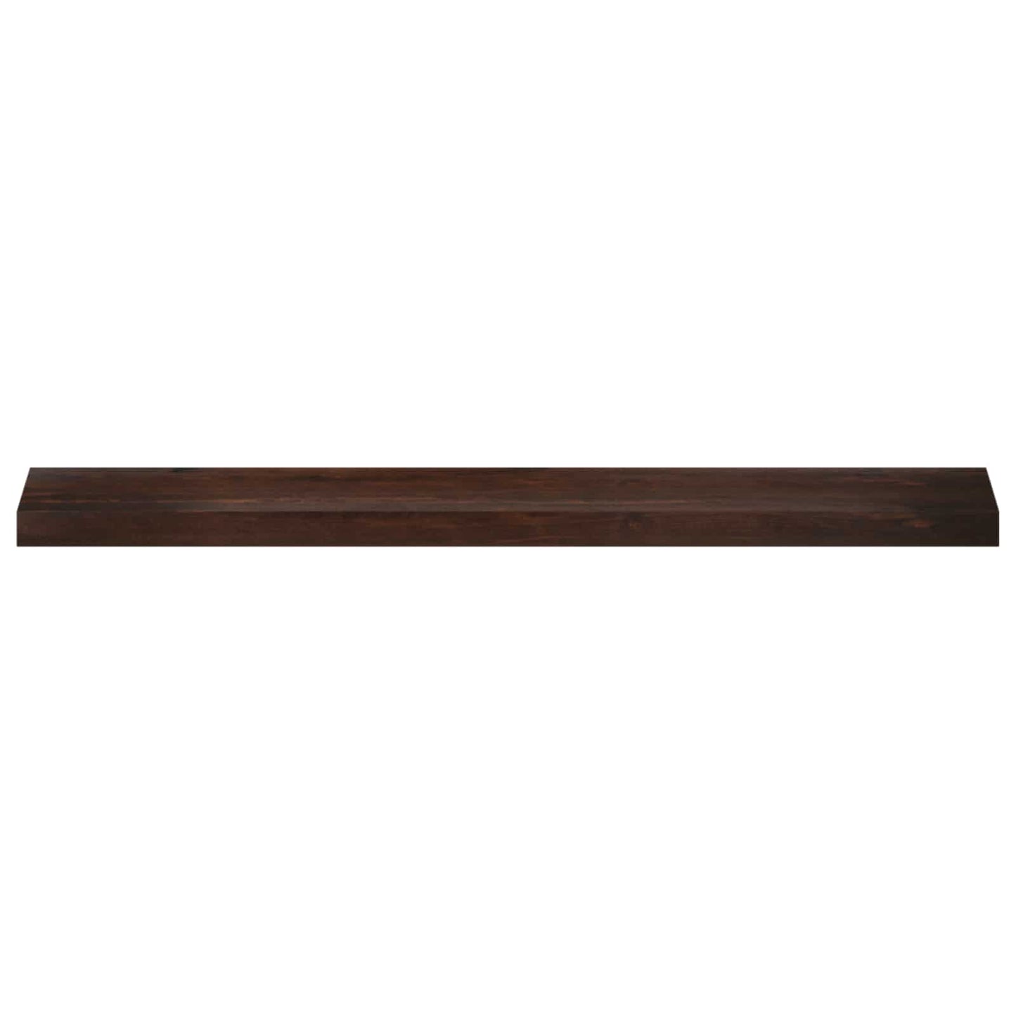 Vindueskarme 2 stk. Mørk Brun 120 x 20 x 2 cm Solid bøg