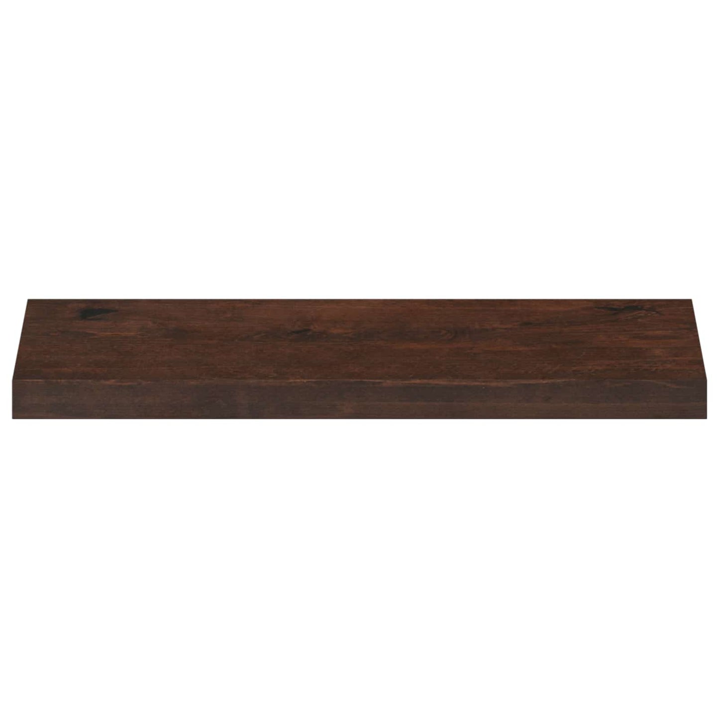 Vindueskarme 2 stk. Mørk Brun 80x 25 x 2 cm Solid bøg